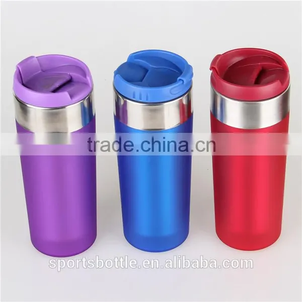 New Design FOR YOU Double Wall Steal Inner AS Outer Travel Mug photo-4