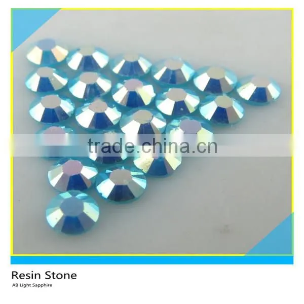 Flat Back Resin Stone AB Clear Round Ss20 5mm 100 Gross 14400 Pcs photo-4