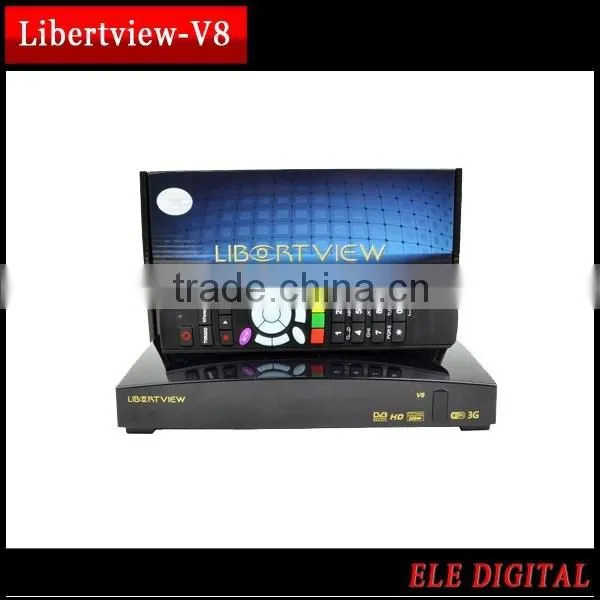 Full HD 1008P Satellite Receiver Dvb-s2 Mpeg4 Receiver hd Dual-core Libertview V8 photo-3