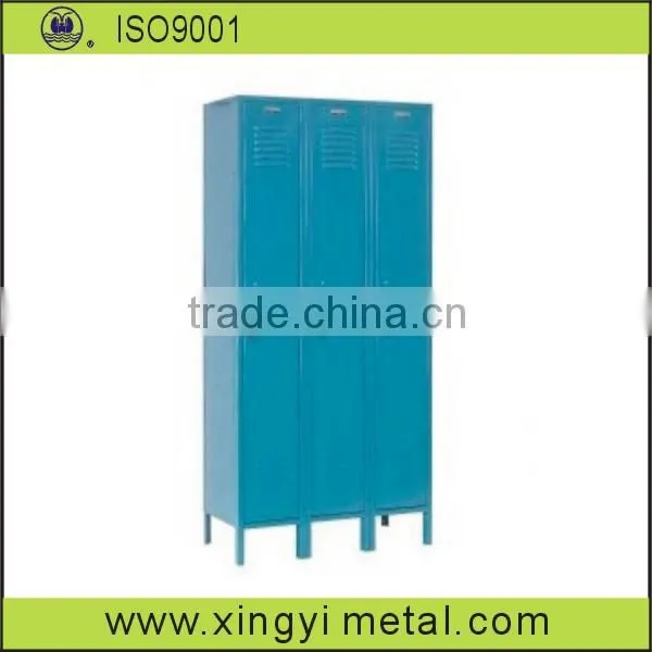 Traditional Louver Door Locker 6 Door Smart Metal Locker