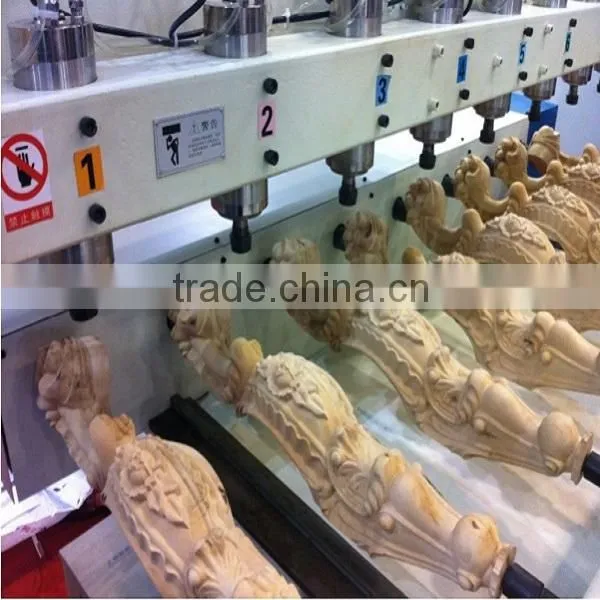 Multi Heads Cnc Router 4 Axis Cnc Wood Engraving Machine photo-6