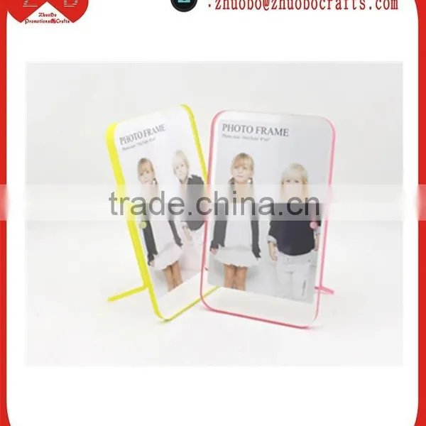 Multicolor Customized 2015 New Style Acrylic Photo Frame