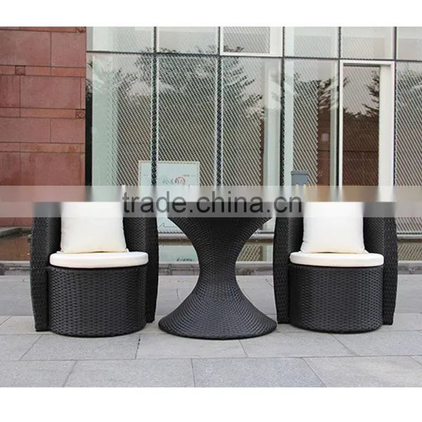 Rattan Patio Table And Chair Set Picnic Cane Dining Table Rattan Outdoor Wicker Chair Set photo-2
