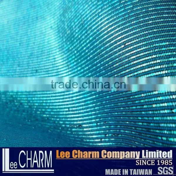 Polyester Metallic Nylon Blend Fabric Shining Surface photo-5