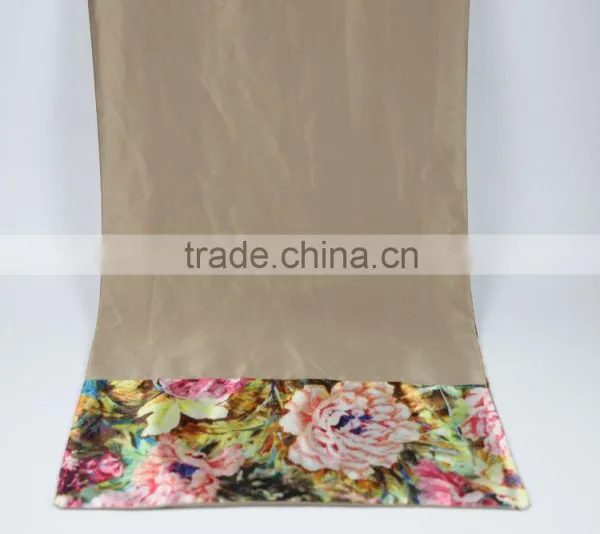 Hot Sale Wholesale Custom Plaid Magic Infinity Fashion Scarf Supplier Rose Flower Printing photo-5
