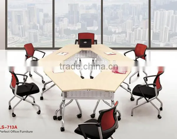 Creating Space Sectional Meeting Table / Combination Folding Meeting Room Tables photo-2