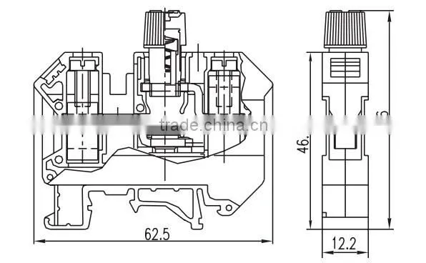 SEK-10RD 5*20 Fuse 10A Fuse Terminal Block photo-6