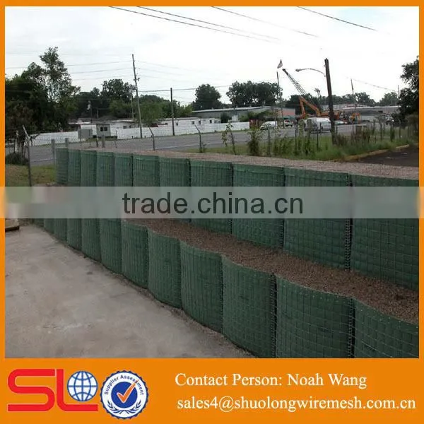 High Quality Galvanized Wall Pocket Hesco Baskets for Sale photo-5