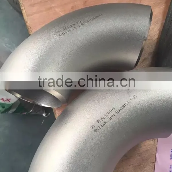 ASTM A403 WP304, 304L, 304H, 310S, 316, 316L, 316H, 321, 321H, 347, 347H, 317, 317L Elbow , Tee , Reducer photo-3