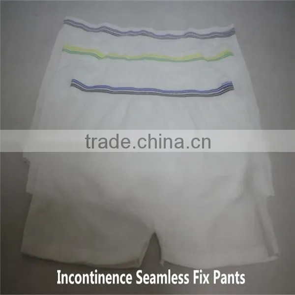 Low Price Soft Seamless Men and Woman Incontinent Pants for Travel for Spa photo-3