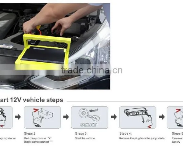 16000mAh Car Jump Starter Multi-function Jump Starter Waterproof Jump Starter photo-3