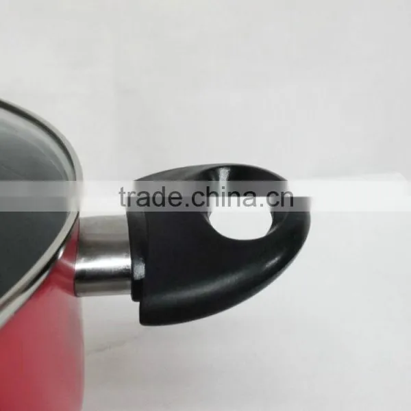 Easy Cook Red Color Casserole With Bakelite Handle MSF-6641 photo-3