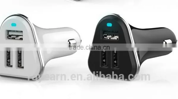 Three USB Port Quick Charge Car Charger For Smart Phones And Tablets With Good Quality And Durability Use photo-5