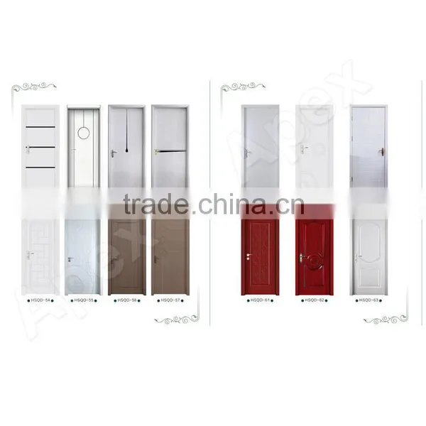 Fire Retardant Modern WPC Room Door Bathroom Door Entry Door Wood Plastic Composite photo-4