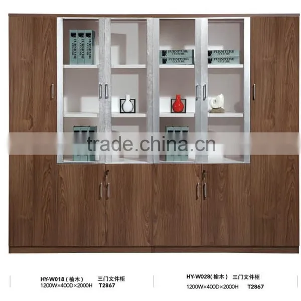 Walnut MDF TV Lcd Wooden Cabinet Designs photo-3