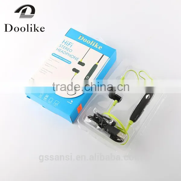 Hot Sale Good Quality Doolike Wireless Bluetooth Double Ears Headset photo-6