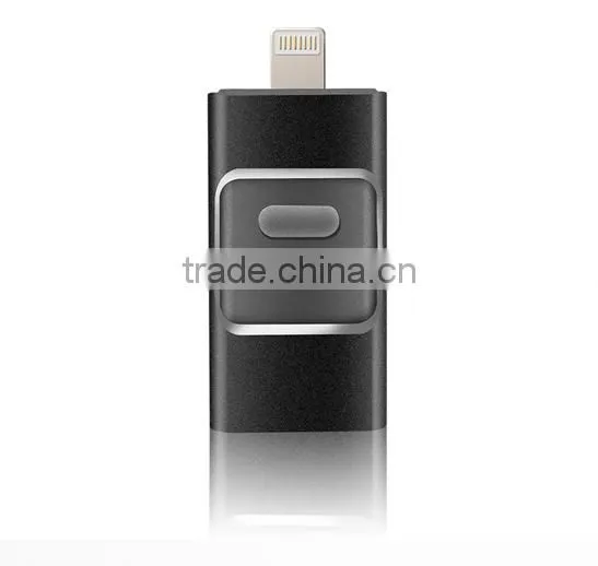 3 IN 1 100% Real Capacity Aprroved MFI Certification Usb 3.0 Custom Ultra Slim Cheap Mini 16GB 32gb 64GB U Disk Usb Flash Drive photo-4