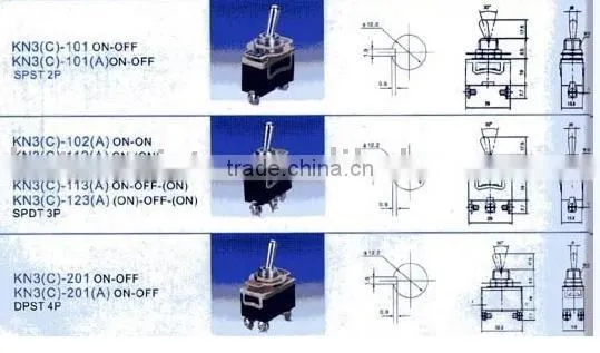 MEDIUM TOGGLE SWITCH