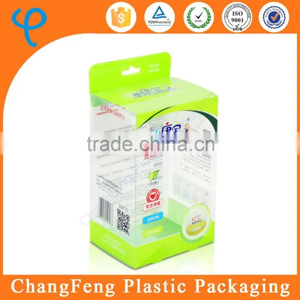 New Design Baby Feeding Bottle Packaging Plastic Box