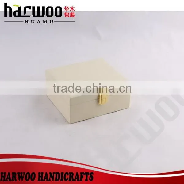 Square Fancy Leather Black Paper Gift Boxes photo-3