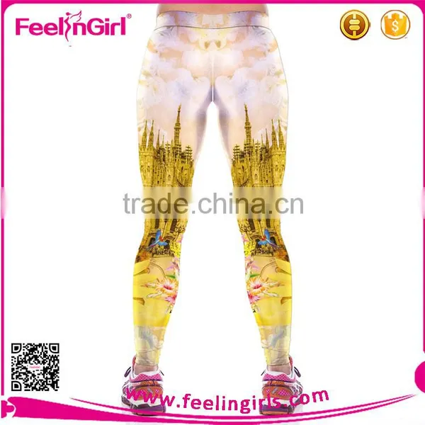 High Quality Sexy Printting Seamless Leggings for Women photo-4