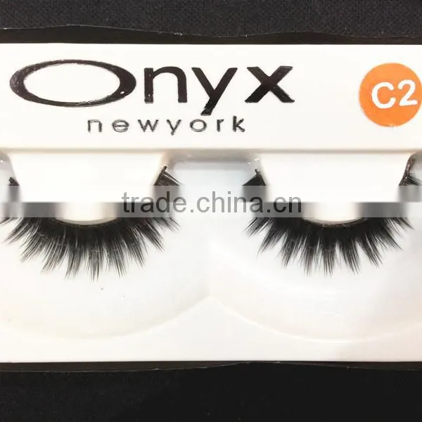New 3D Hand Made Synthetic Strip False Eyelashes Extension #ONXY photo-3