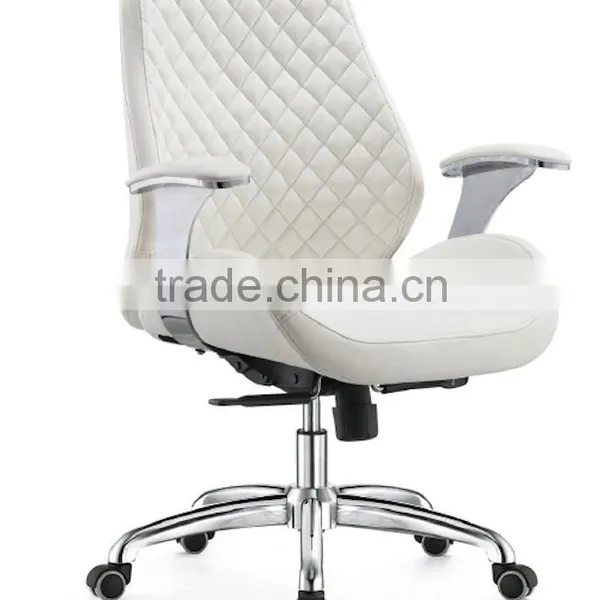 White Racing Style Office Leather Chair GZH-CK0036 photo-3