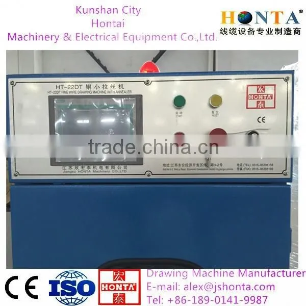 Fine Wire Drawing Machine With Continous Annealer & Double Spooler photo-4