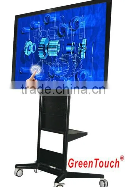 55 Inch All In One LCD Kiosk IR Touch Advertising Player Monitor
