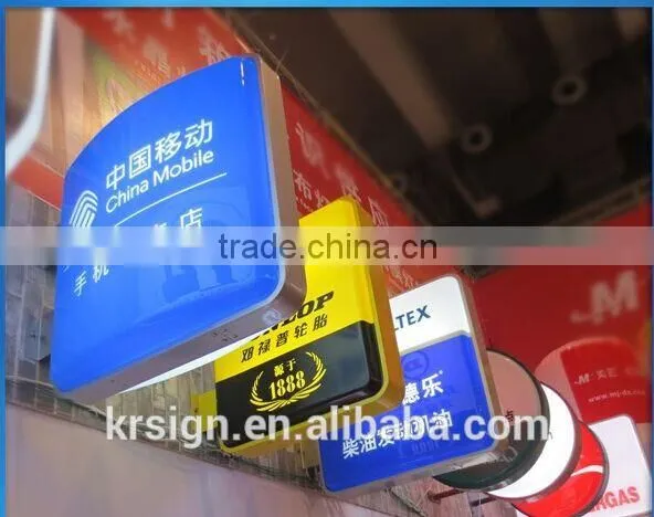 Commercial advertising single side/double sided LED light box