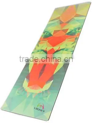 2016 Hot Sale Combo Yoga Mat, Digital Printed Yoga Mat,bonus Strap photo-2