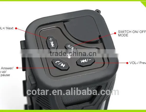 GAOKE A28 2015 NEW HOT Outdoor Waterproof Super Bass Bluetooth Speaker Big Sound photo-5