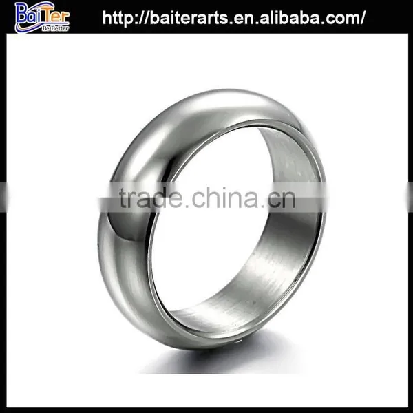 Fashion Design Yellow Gold Stainless Steel Rings for Men Wholesale photo-3