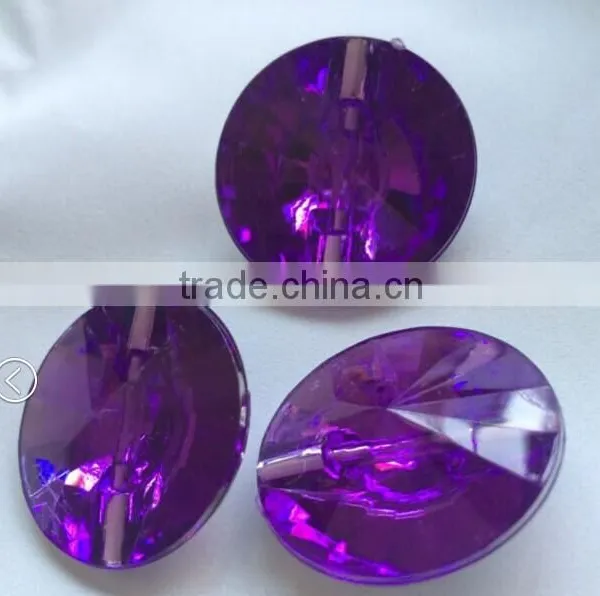 High Quality Acrylic Sofa Buttons , 28mm Acrylic Sofa Buttons , Decorative Crystal Acrylic Sofa Buttons photo-2