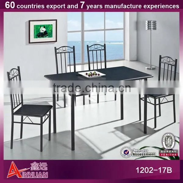 1202-17B 2013newest Design Italy Popular Square Indoor Dining Table
