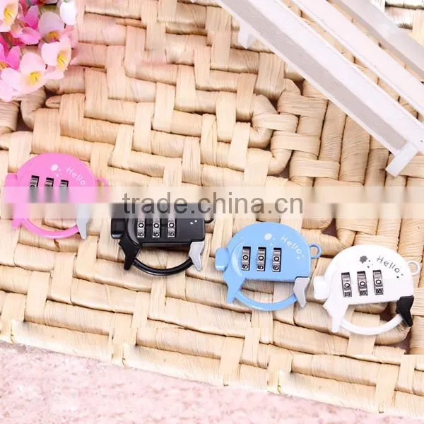FACTORY SALE!! 2016 Popular Colorful Cute Pig Zinc Lock photo-2
