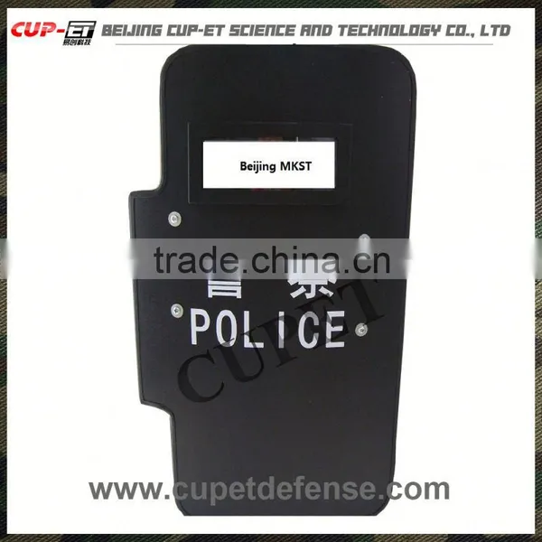 Hand Hold Wheeled Radio Tactical Nij iv Handheld Bulletproof Shield Handset for Promotion photo-2