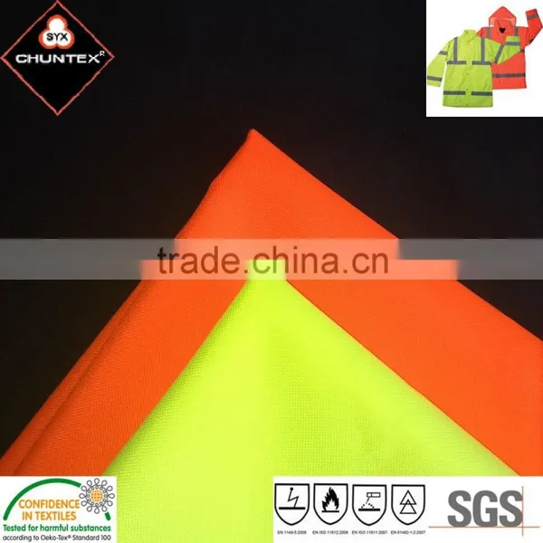 EN471 Standard Personal Protective Water Resistant Air Permeable Coated Fabric, Moisture Permeable Fabric photo-4