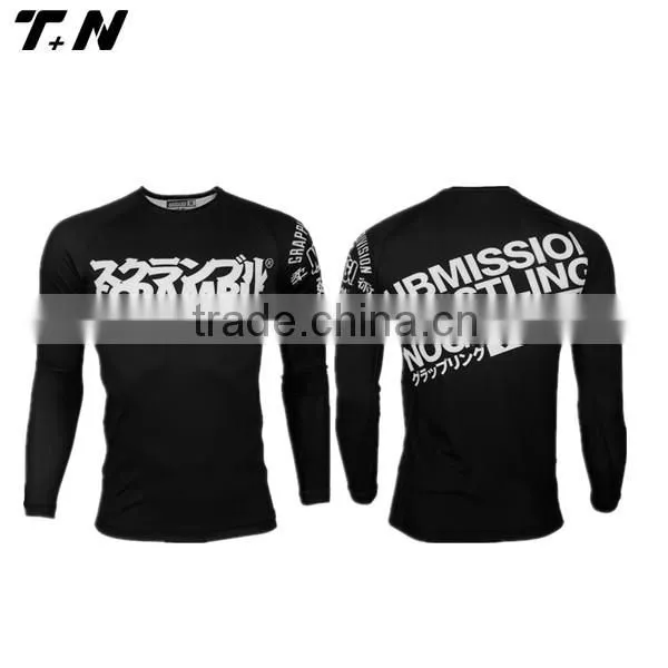 New Style Mma Cheap Rash Guard for Man Female photo-3