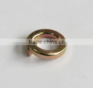 DIN127 Yellow Zinc Spring Washers photo-2