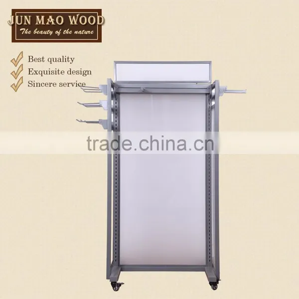 Hot Sale Multi-function Display Case Design With Metal Display Hanging Hooks For Floorstanding Display Rack
