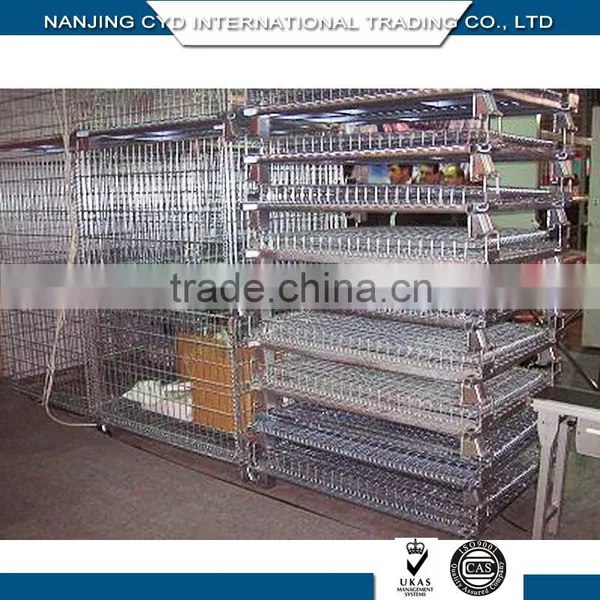 Cheap And Fine Quality Metal Foldable Wire Mesh Container