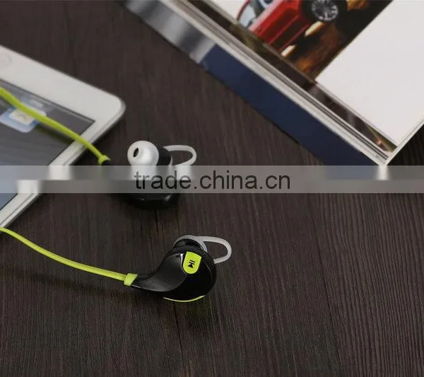 Best Stereo Audio Sports Wireless Bluetooth Headset Csr 4.0 In-ear Handsfree Earphone for Mobile Phone photo-5
