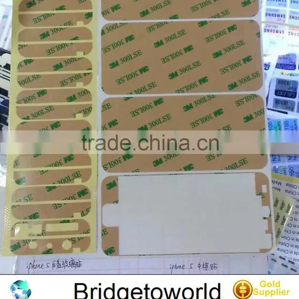Oem good quality 3M Glue Adhesive Sticker for LCD Bracket Housing Middle Bezel Frame for iPhone 6 6Plus 5 5S