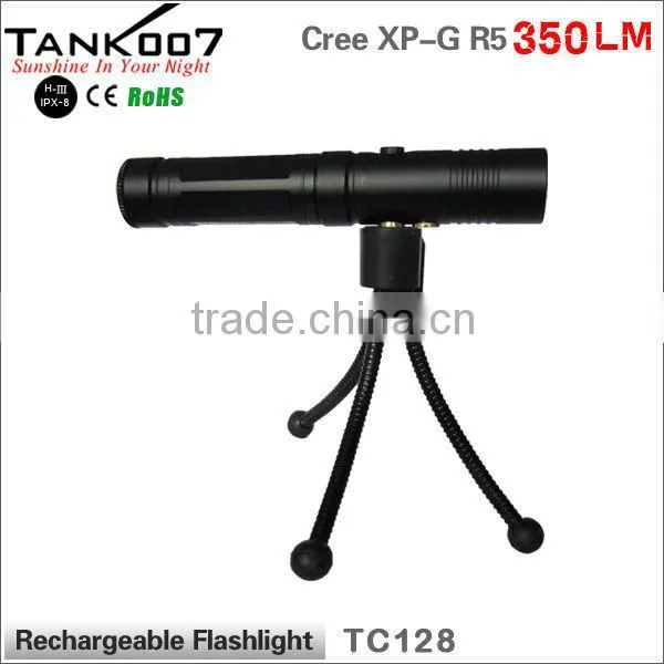 300 Lumens Tactical Led Torch With 1*18650 Bettery TC128 photo-2
