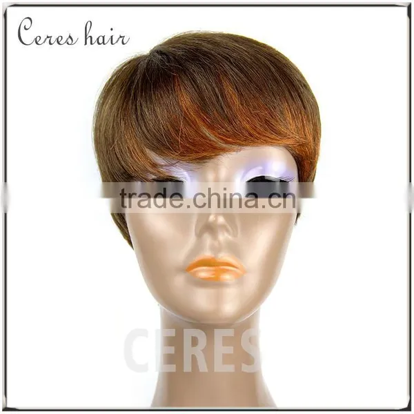Premium High Grade Curly Brazilian Hair Lace Front Wig, Human Hairl Lace Front Wig in Stock photo-2