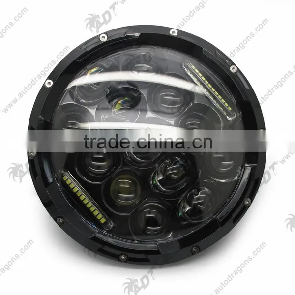 Jeep Wrangler 7inch Led Headlights for 7" Jeep Headlight Led hi Low Jeep jk Led Headlights photo-3