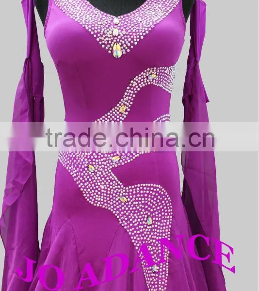 International Standard Dance Dance Competit Modern Dance Competition Dress Ballroom Dance Competition Dresses Dance Dress Tights photo-4