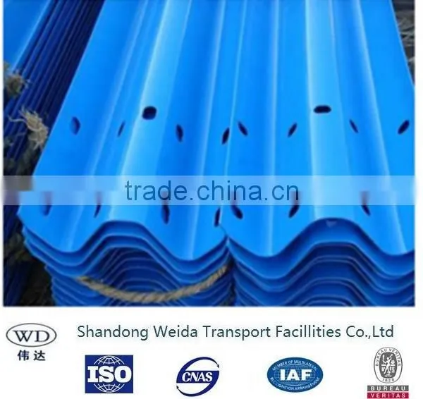 Powder Coated No Peeling Highway Guardrail photo-5