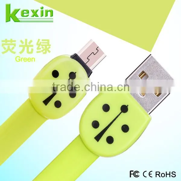 High Quality TPE Flat USB Multi Charger Data Cable, High Speed Sync Data Micro USB Cable photo-4
